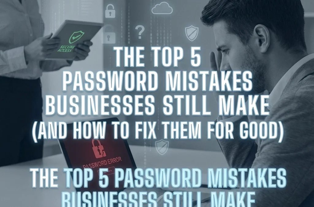 The Top 5 Password Mistakes Businesses Still Make (and How to Fix Them for Good)